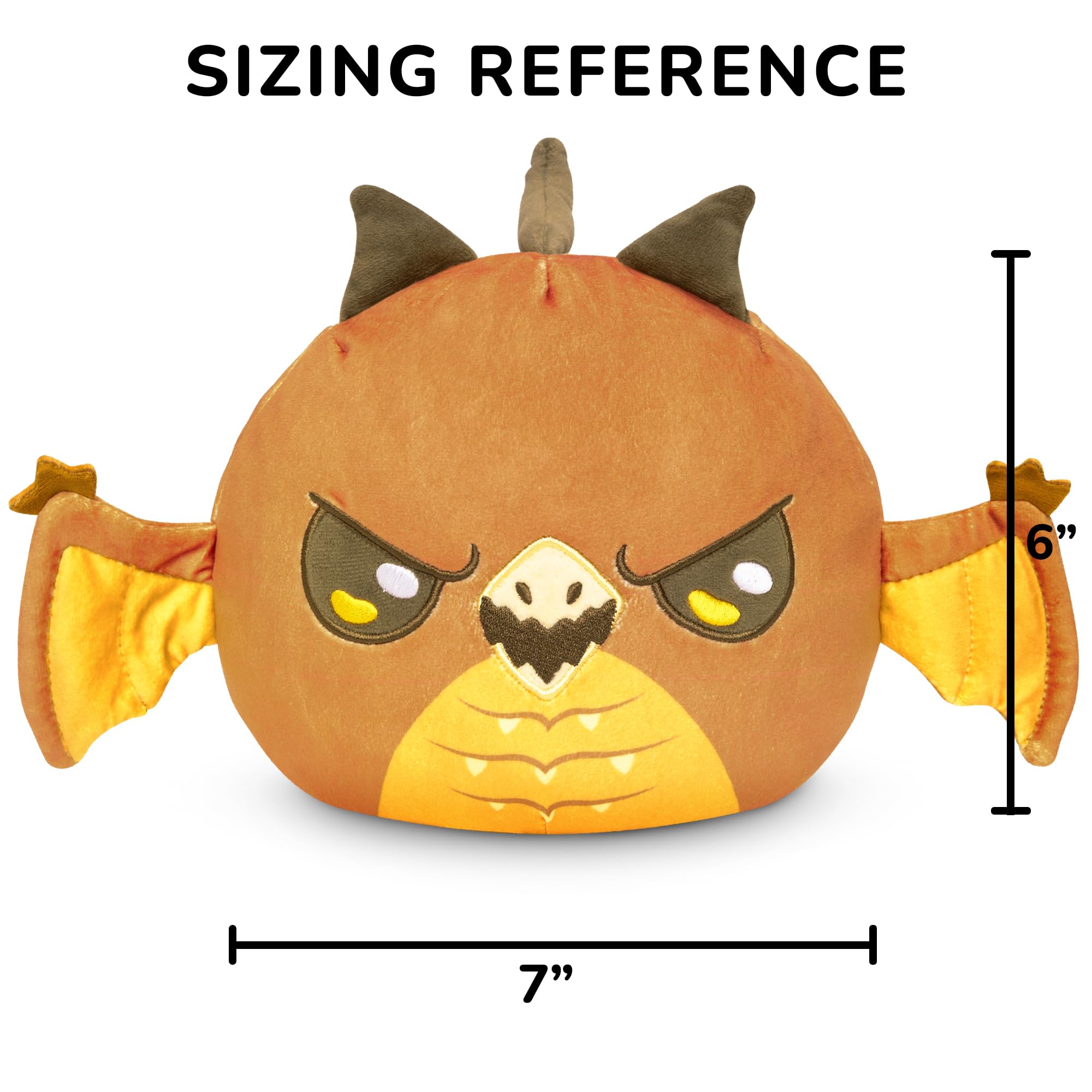Amazon.com: TeeTurtle Reversible Godzilla Rodan 6 Inch Flip